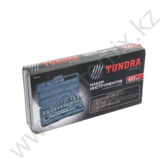 Набор инструмента TUNDRA basic, универсальный в кейсе 60 предметов 881853