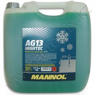 MANNOL Antifreeze AG13 -40 зеленый   10L/11,3kg