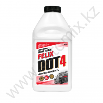 Тормозная жидкость DOT4 FELIX 0.445г коробка 25 шт!!!